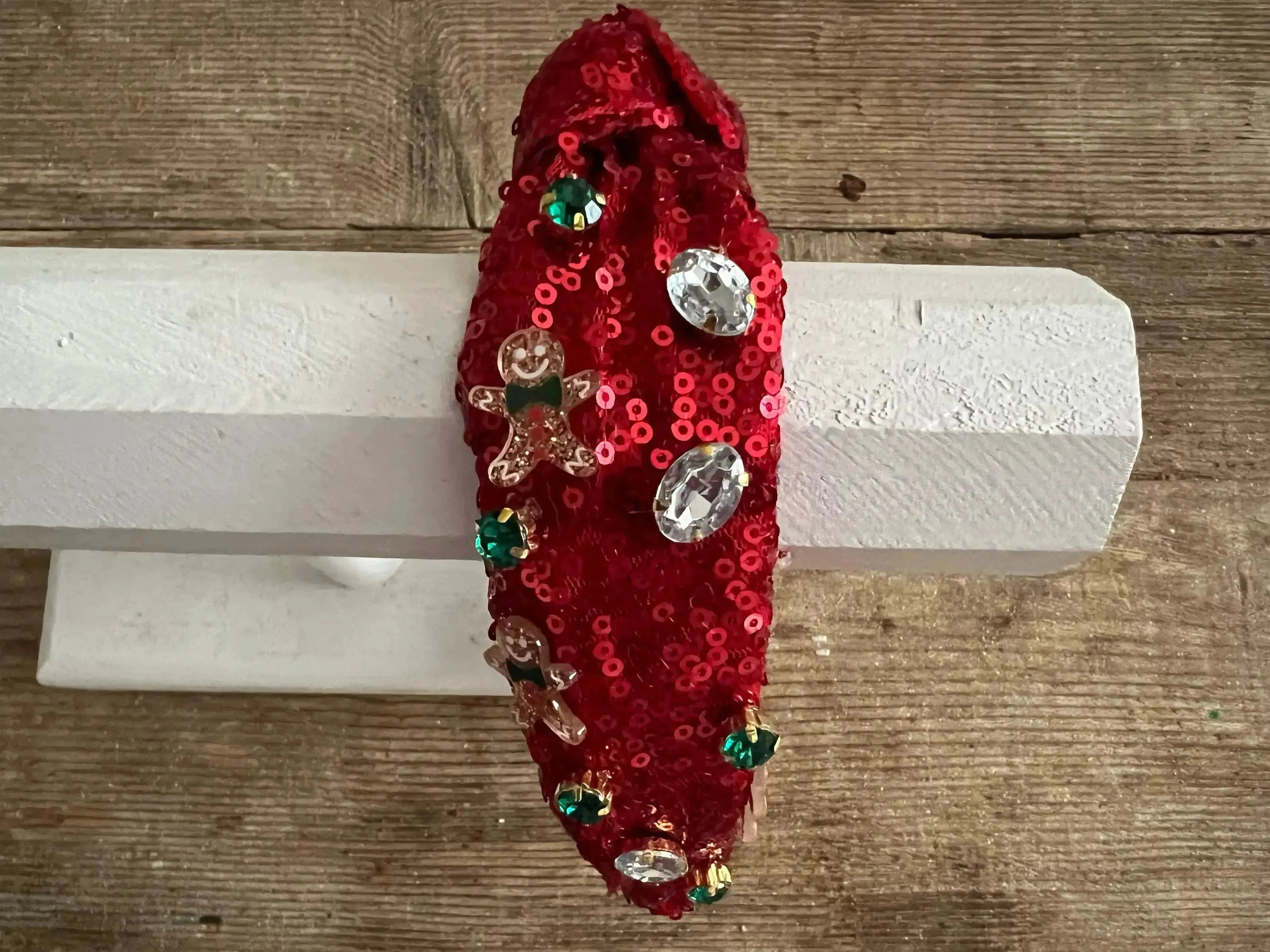 Sequin Gingerbread Headband on Simply Obsessed