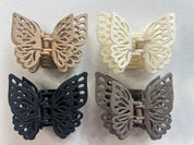 Set of 4 Butterfly Hair Clips on Simply Obsessed