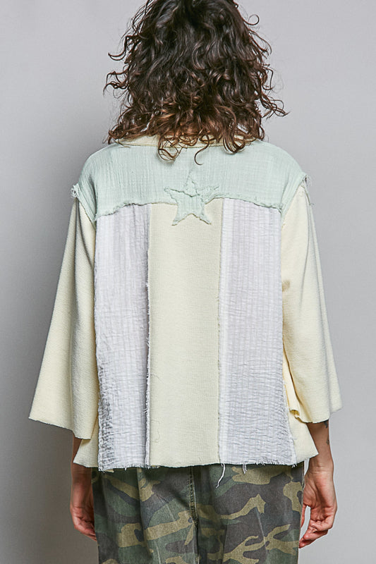 POL Patchwork Star Top on Simply Obsessed