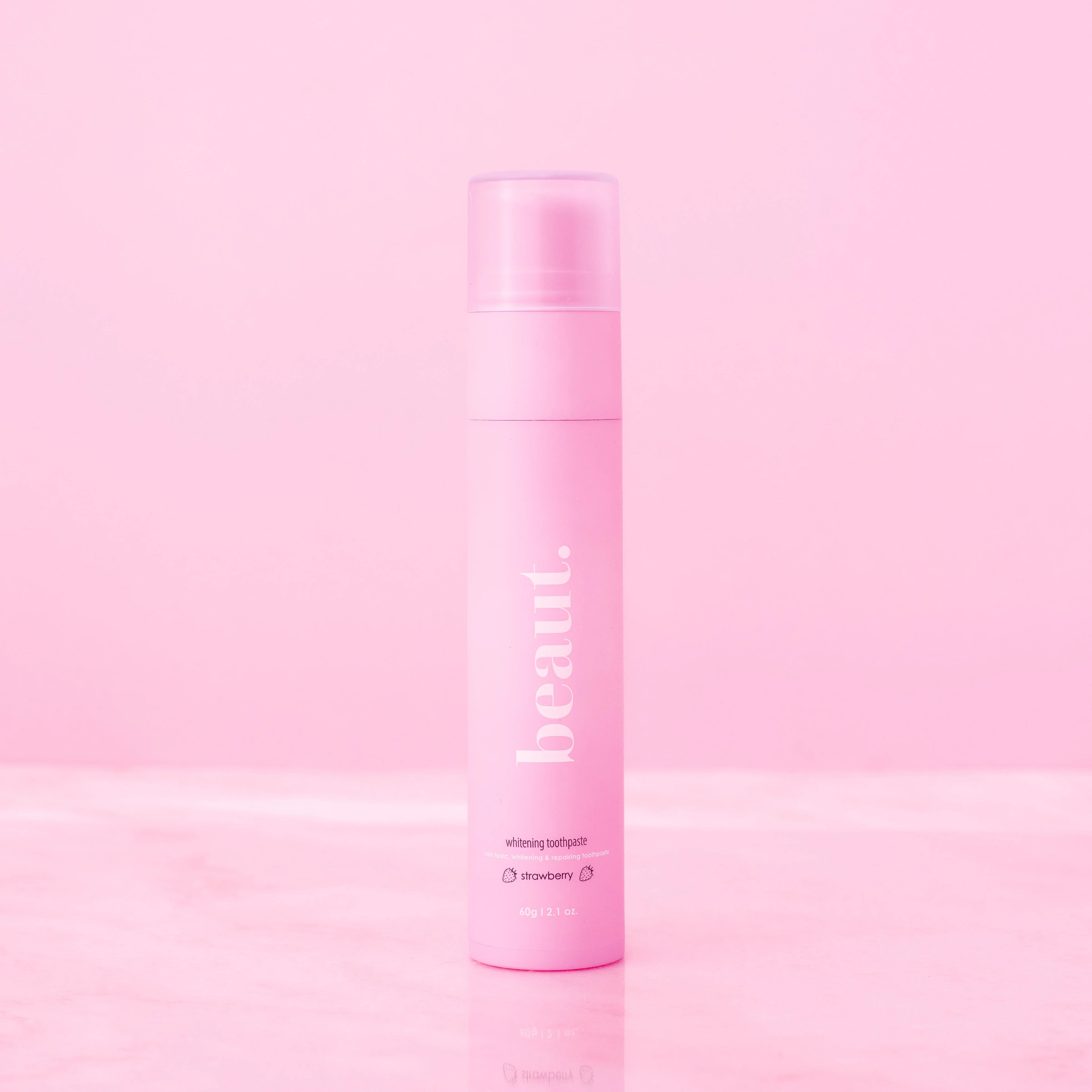 strawberry whitening toothpaste on Simply Obsessed