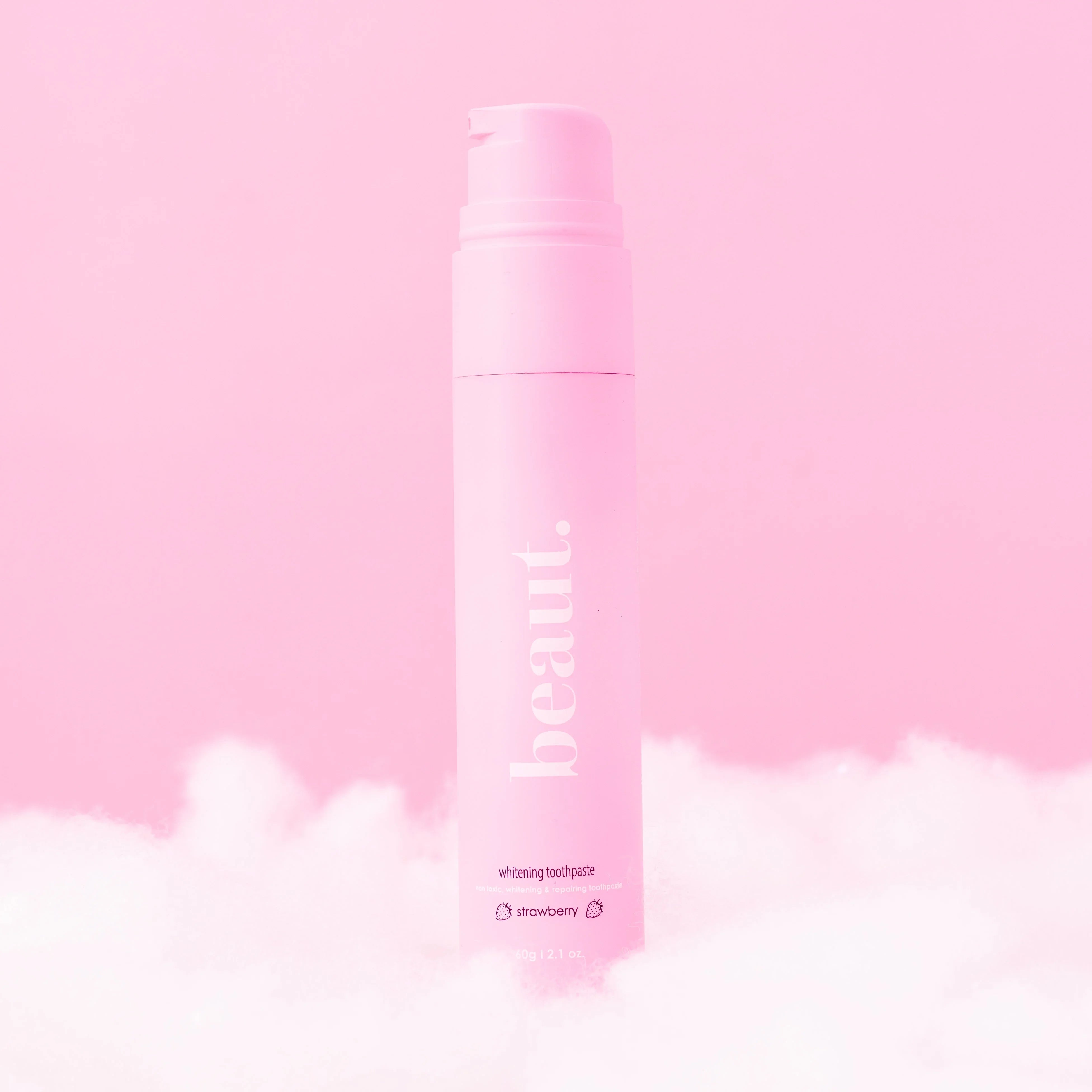 strawberry whitening toothpaste on Simply Obsessed