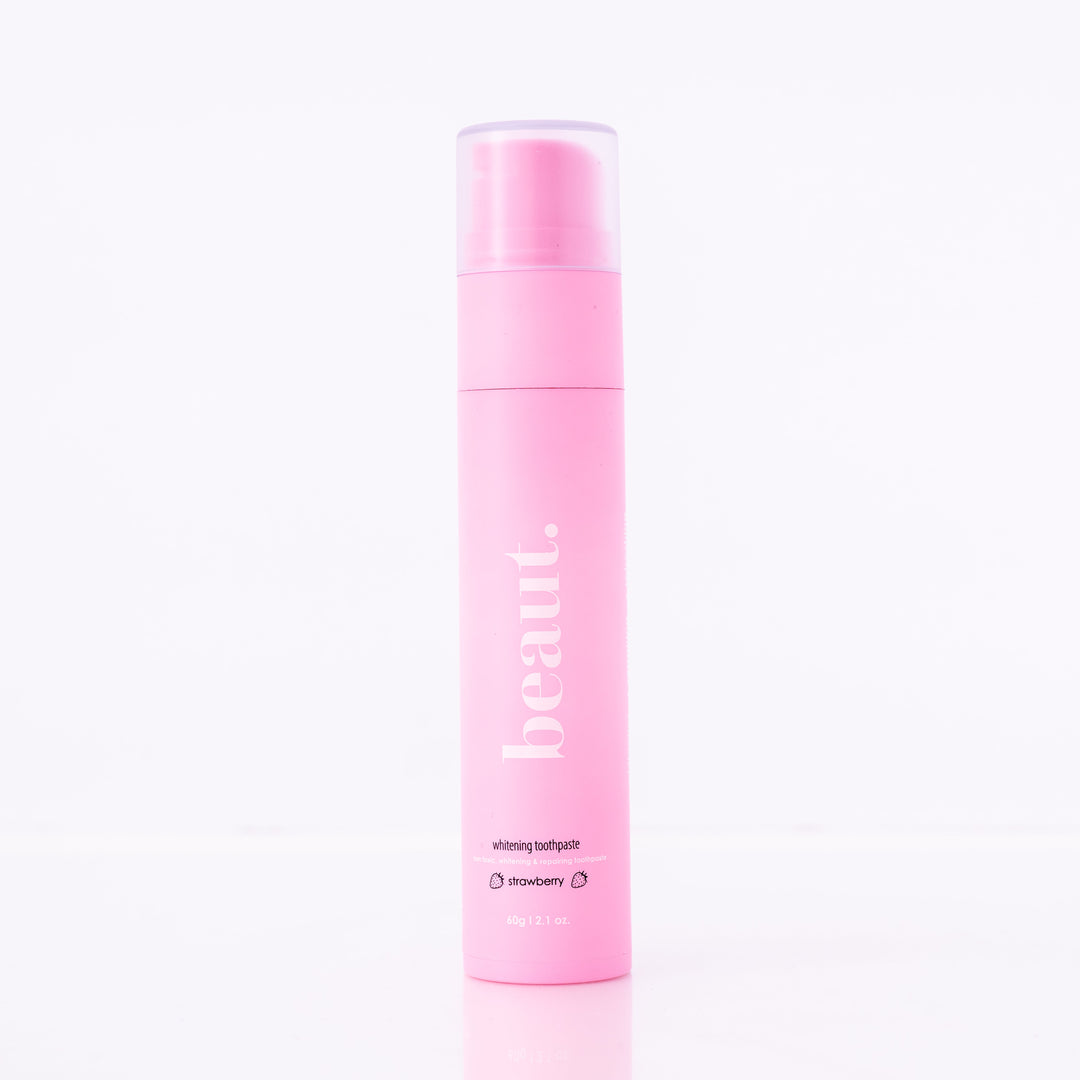 strawberry whitening toothpaste on Simply Obsessed