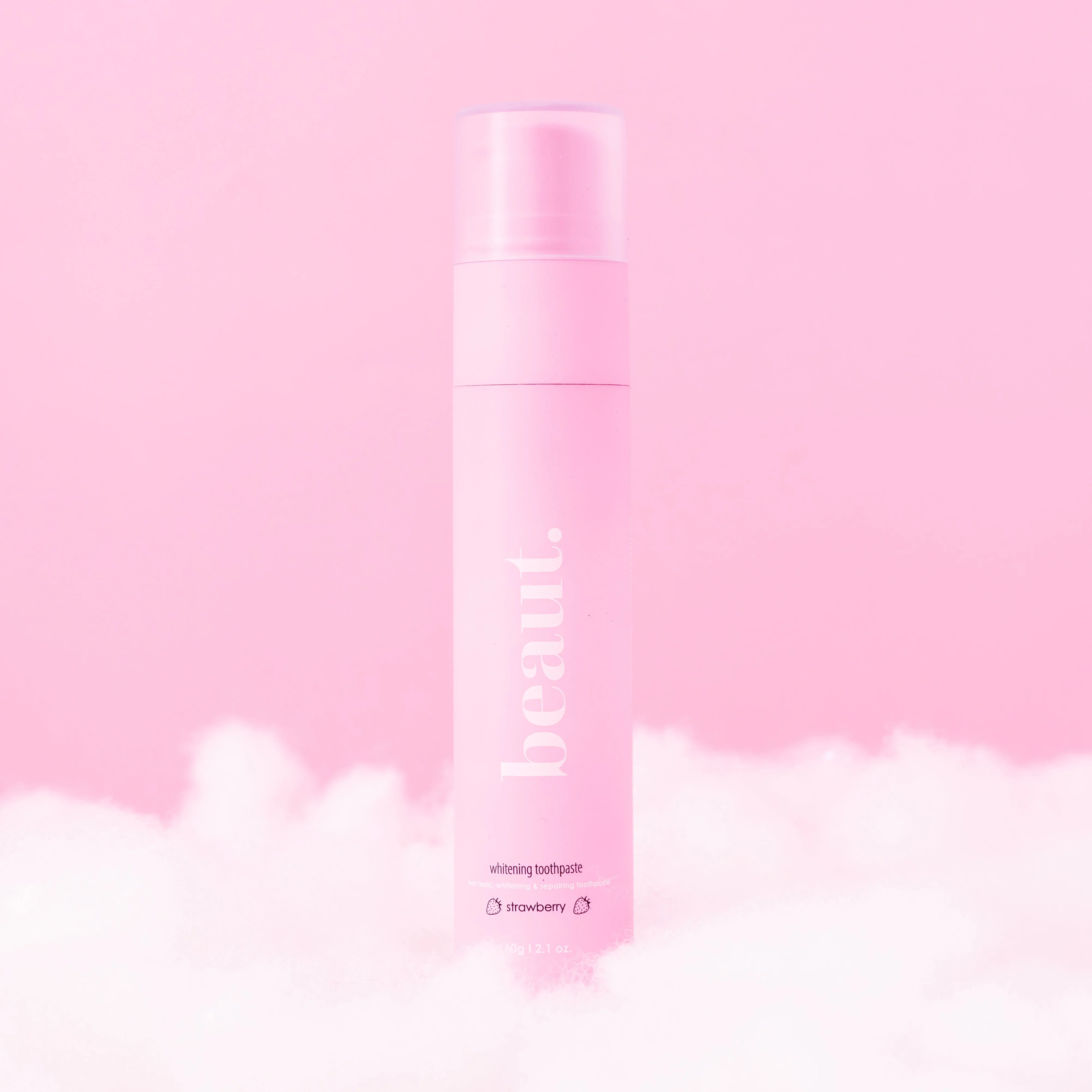 strawberry whitening toothpaste on Simply Obsessed