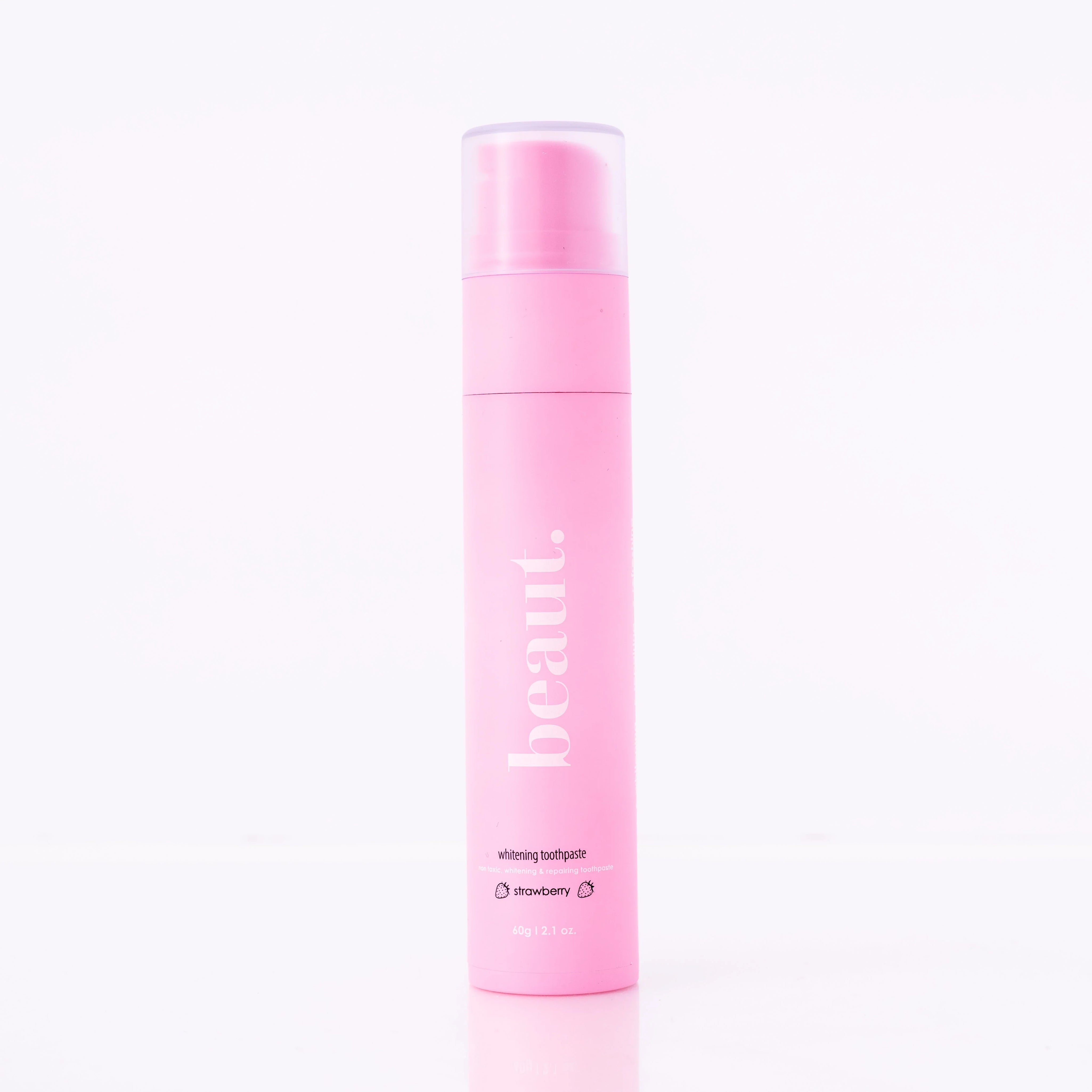 strawberry whitening toothpaste on Simply Obsessed