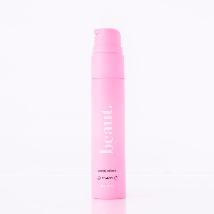strawberry whitening toothpaste on Simply Obsessed