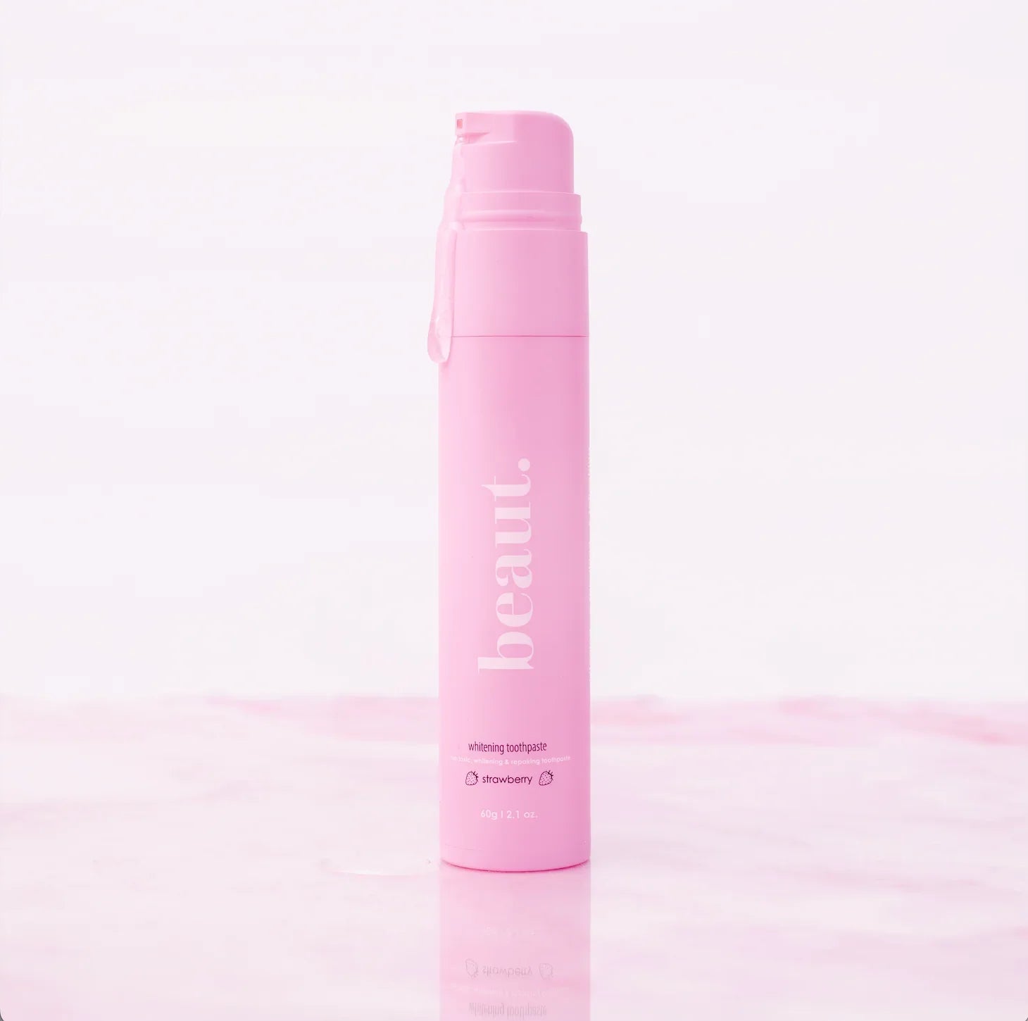 strawberry whitening toothpaste on Simply Obsessed