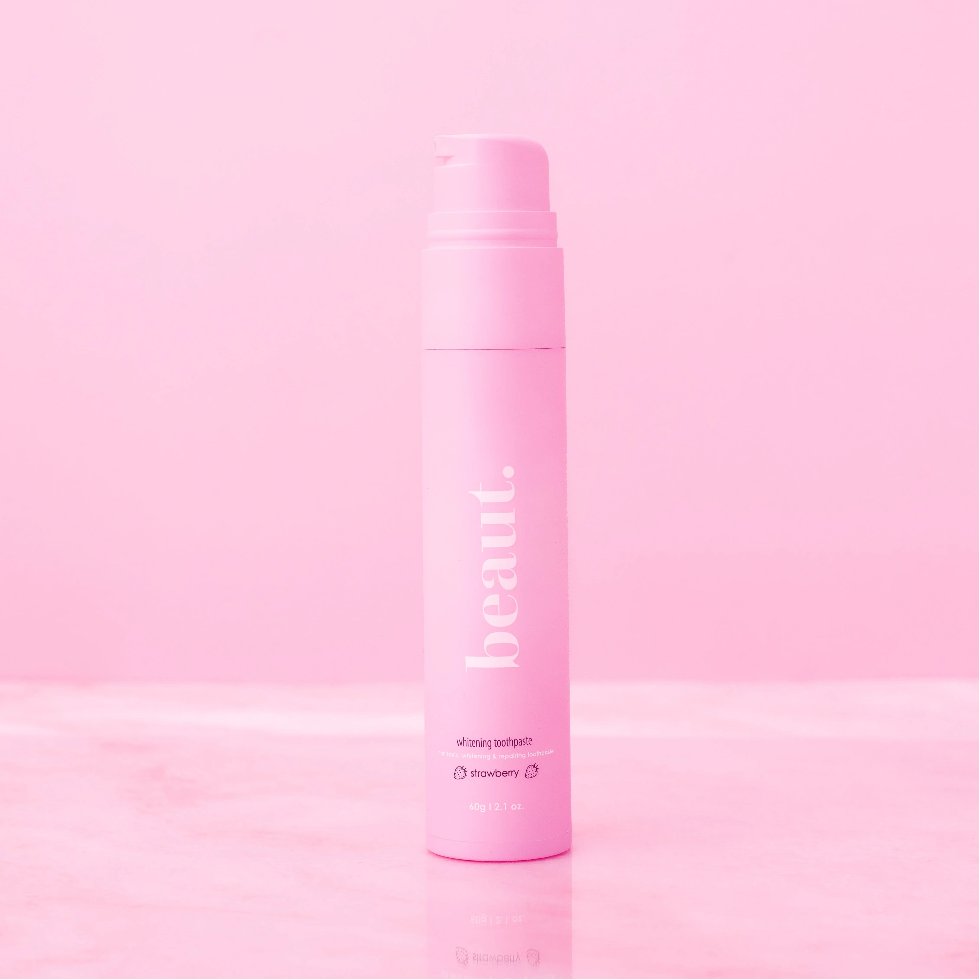 strawberry whitening toothpaste on Simply Obsessed