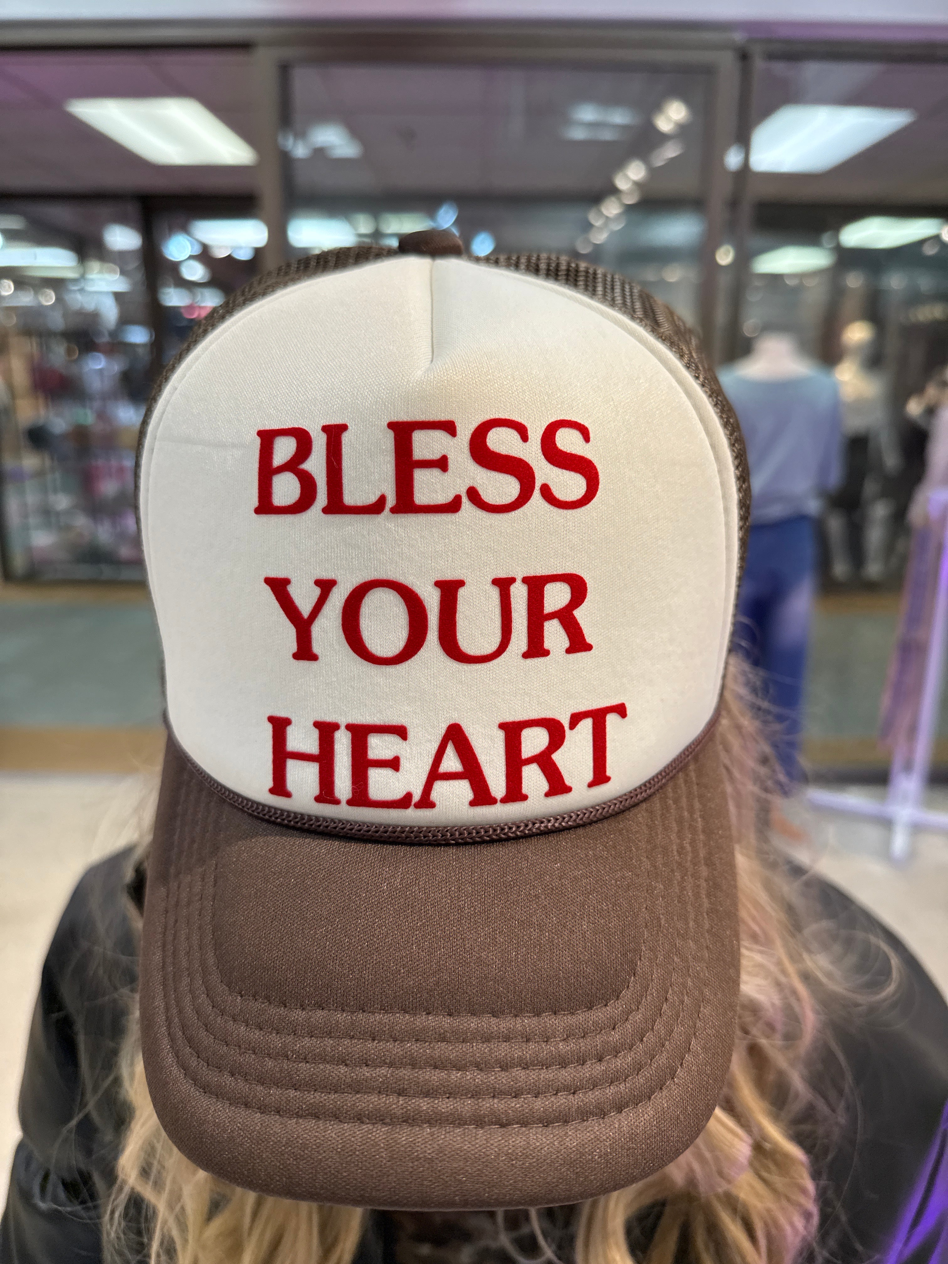 TRUCK STOP Bless Your Heart Trucker Hat on Simply Obsessed