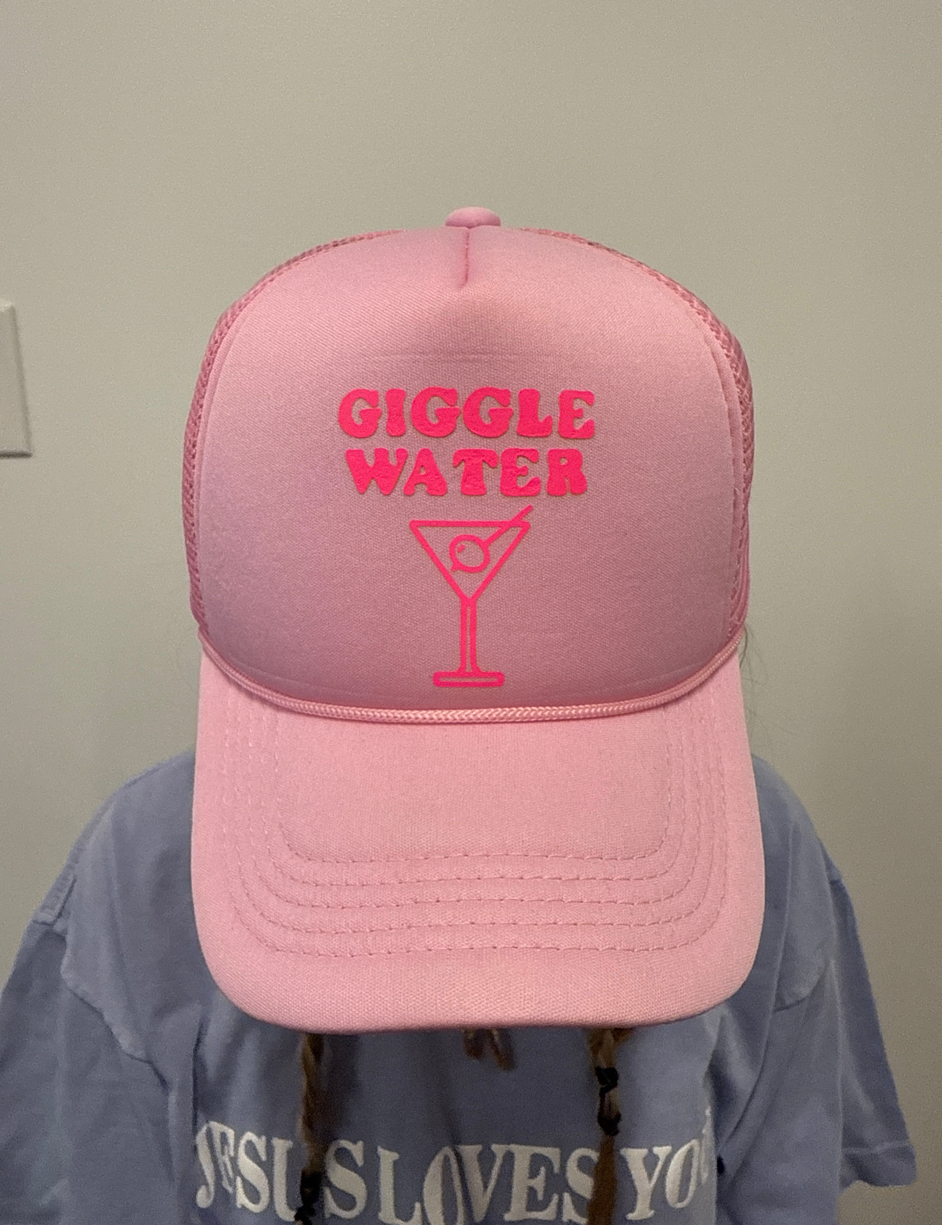 TRUCK STOP Giggle Water Trucker Hat on Simply Obsessed