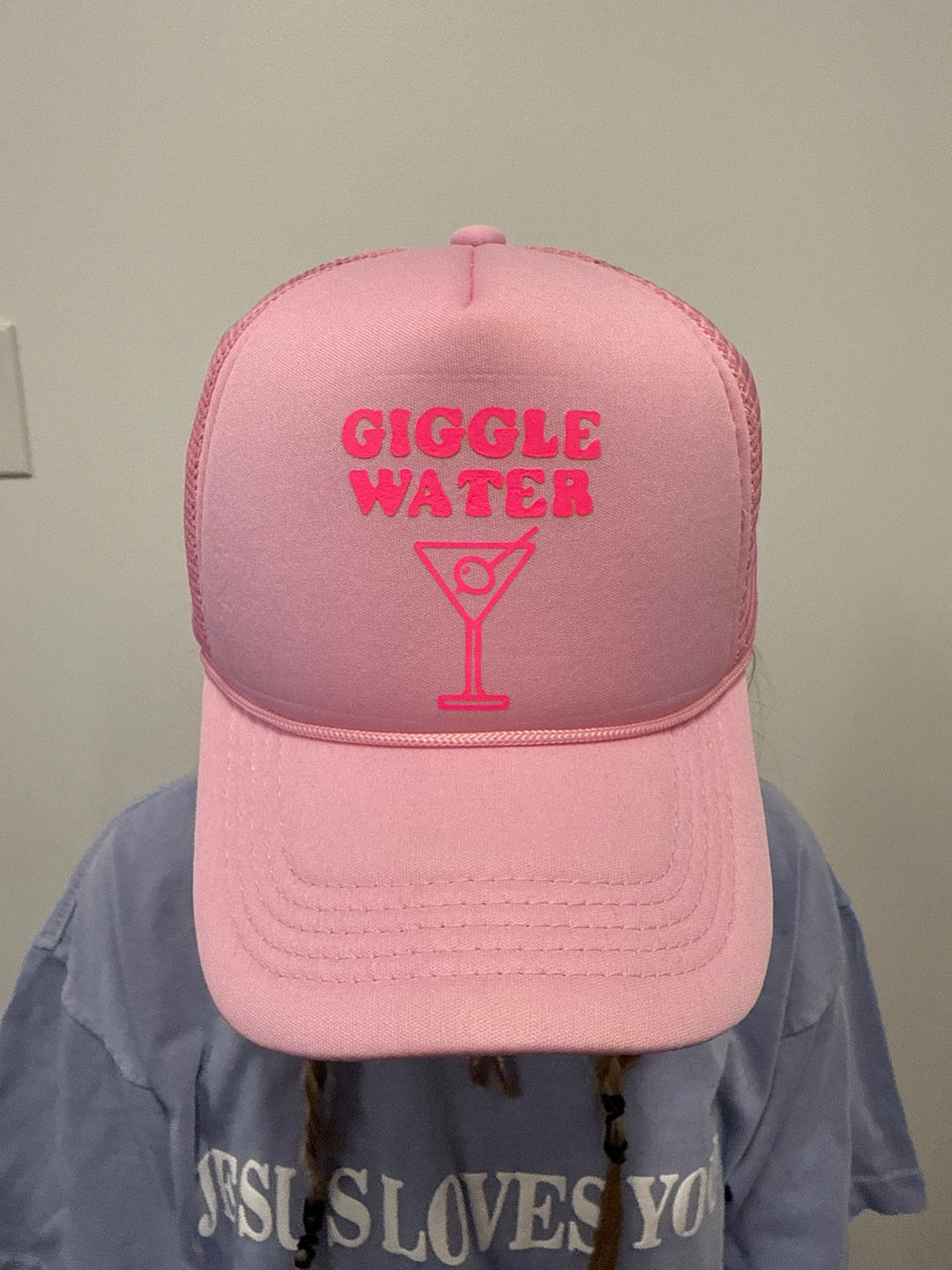 TRUCK STOP Giggle Water Trucker Hat on Simply Obsessed