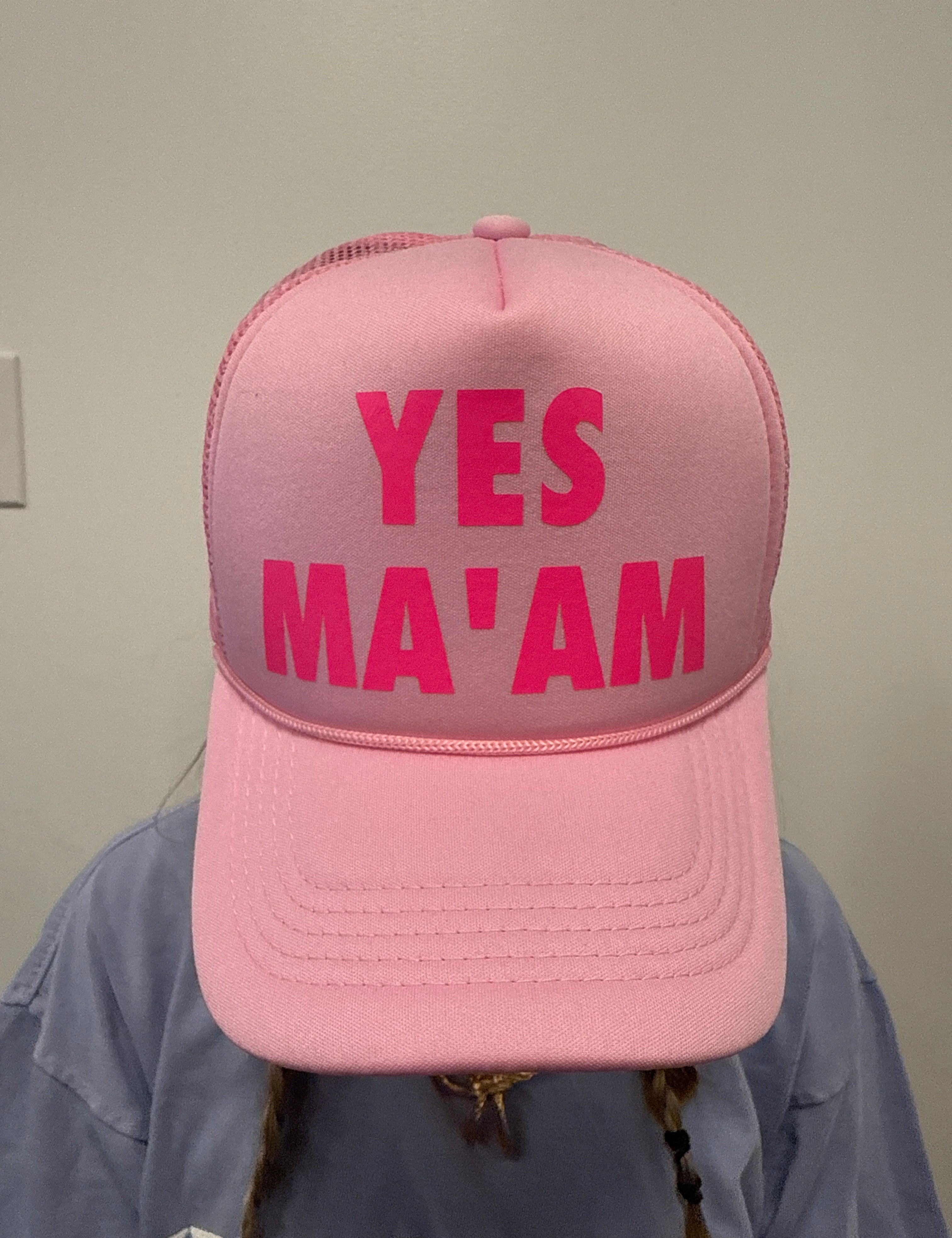 TRUCK STOP Yes Ma'am Trucker Hat on Simply Obsessed