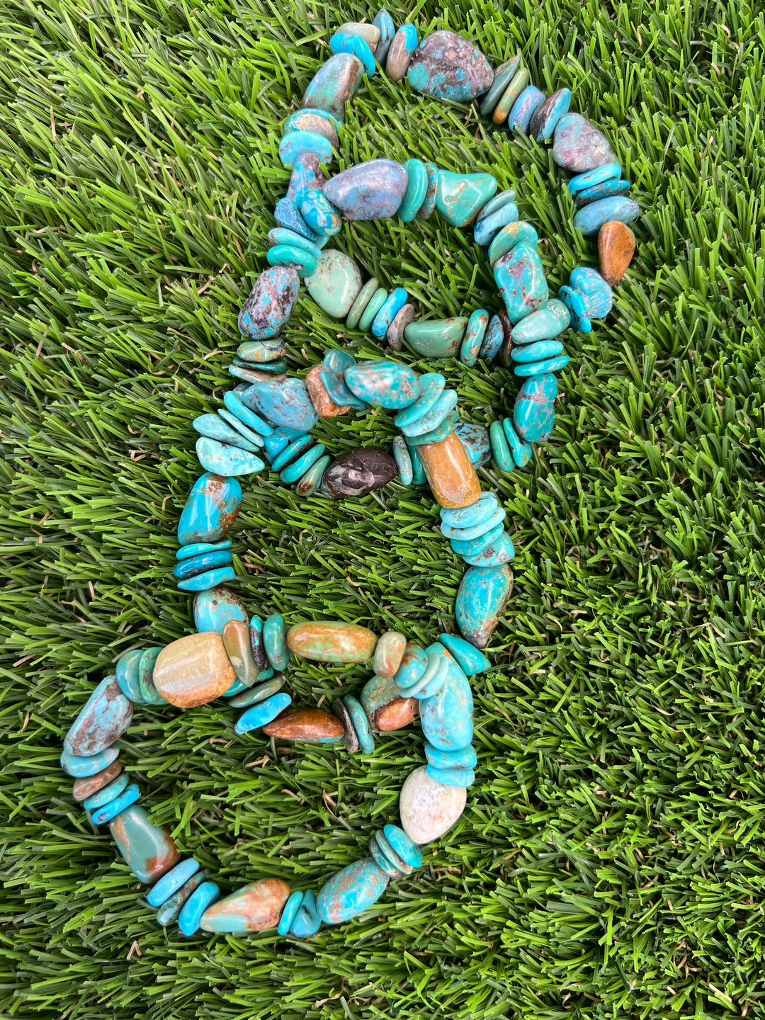 Turquoise Stretchy Bracelets on Simply Obsessed