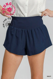 UMGEE Lined Brief Shorts - NAVY on Simply Obsessed