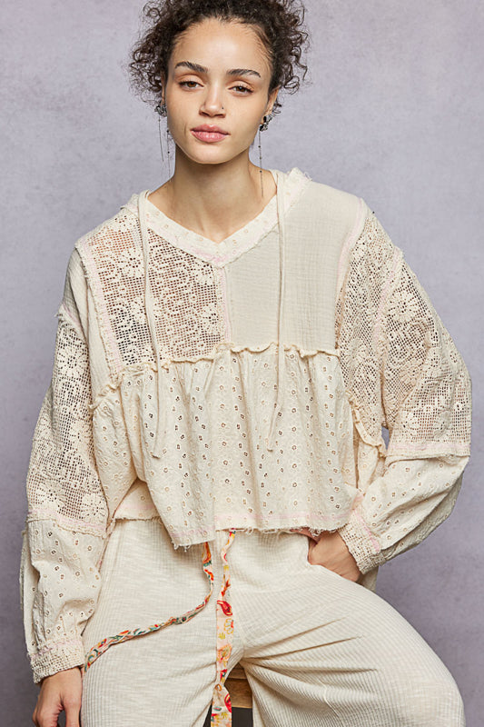 POL Soft Gauze Hoodie