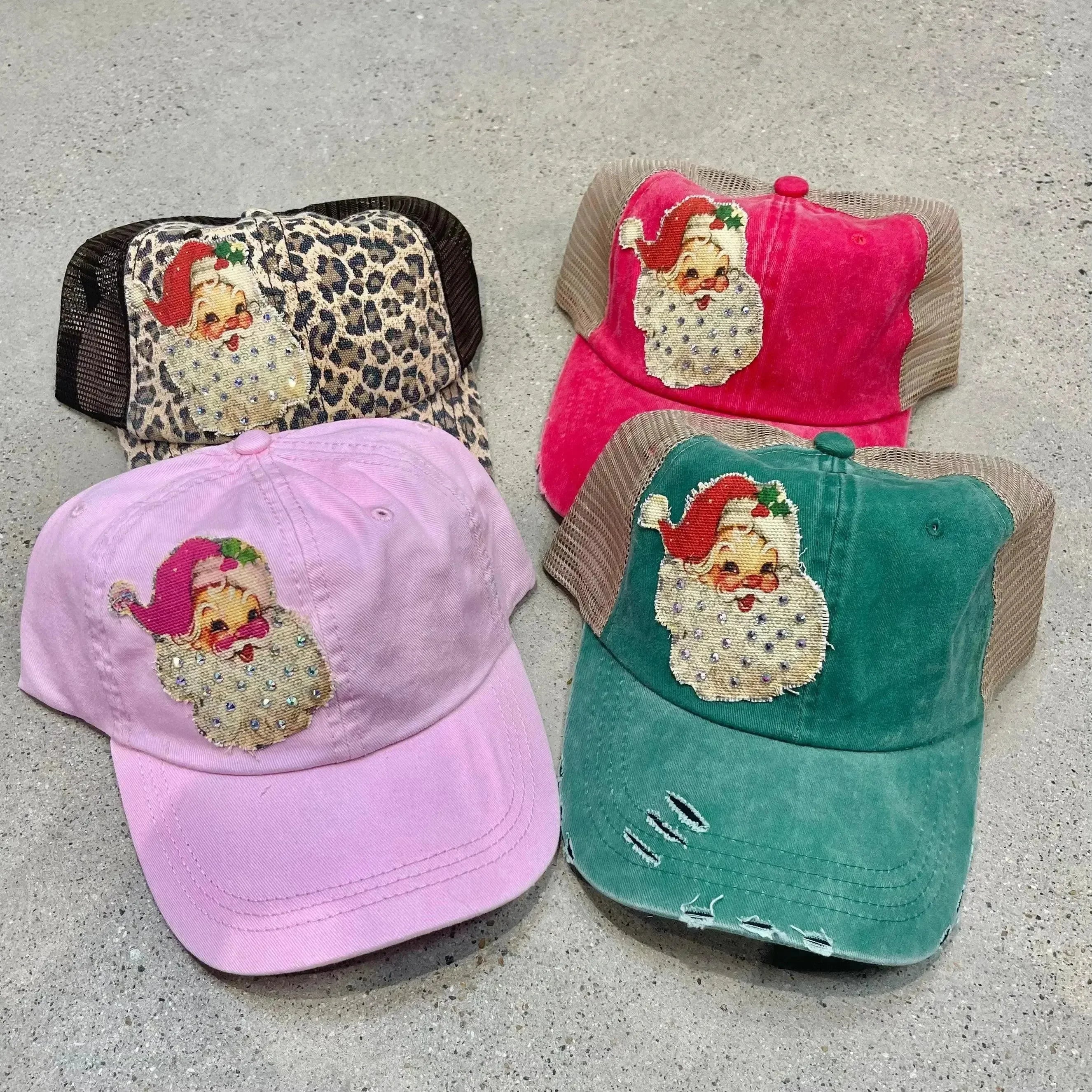 Vintage Bling Santa Hat on Simply Obsessed