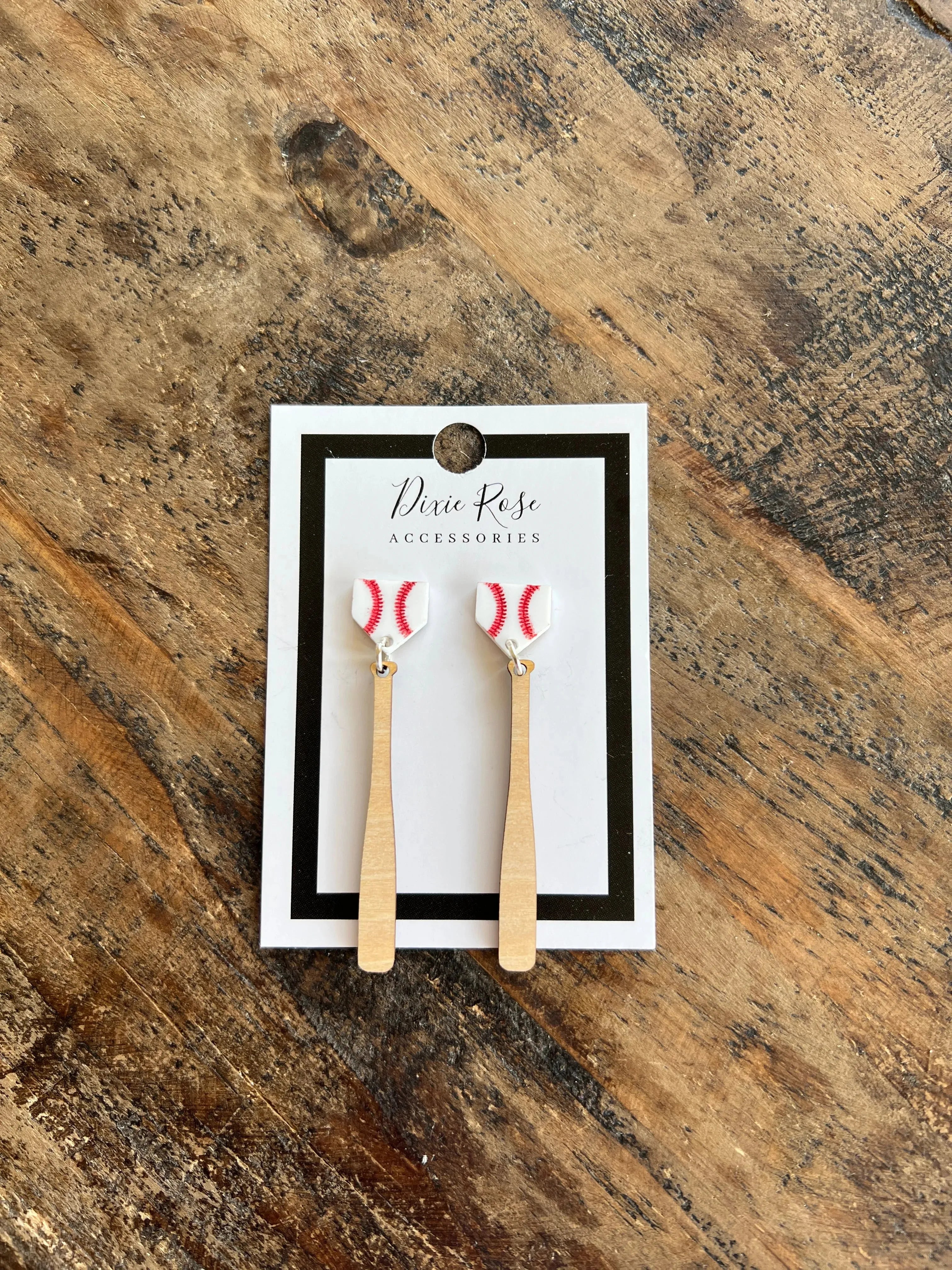 WS: Hey Batter Batter Earrings on Simply Obsessed