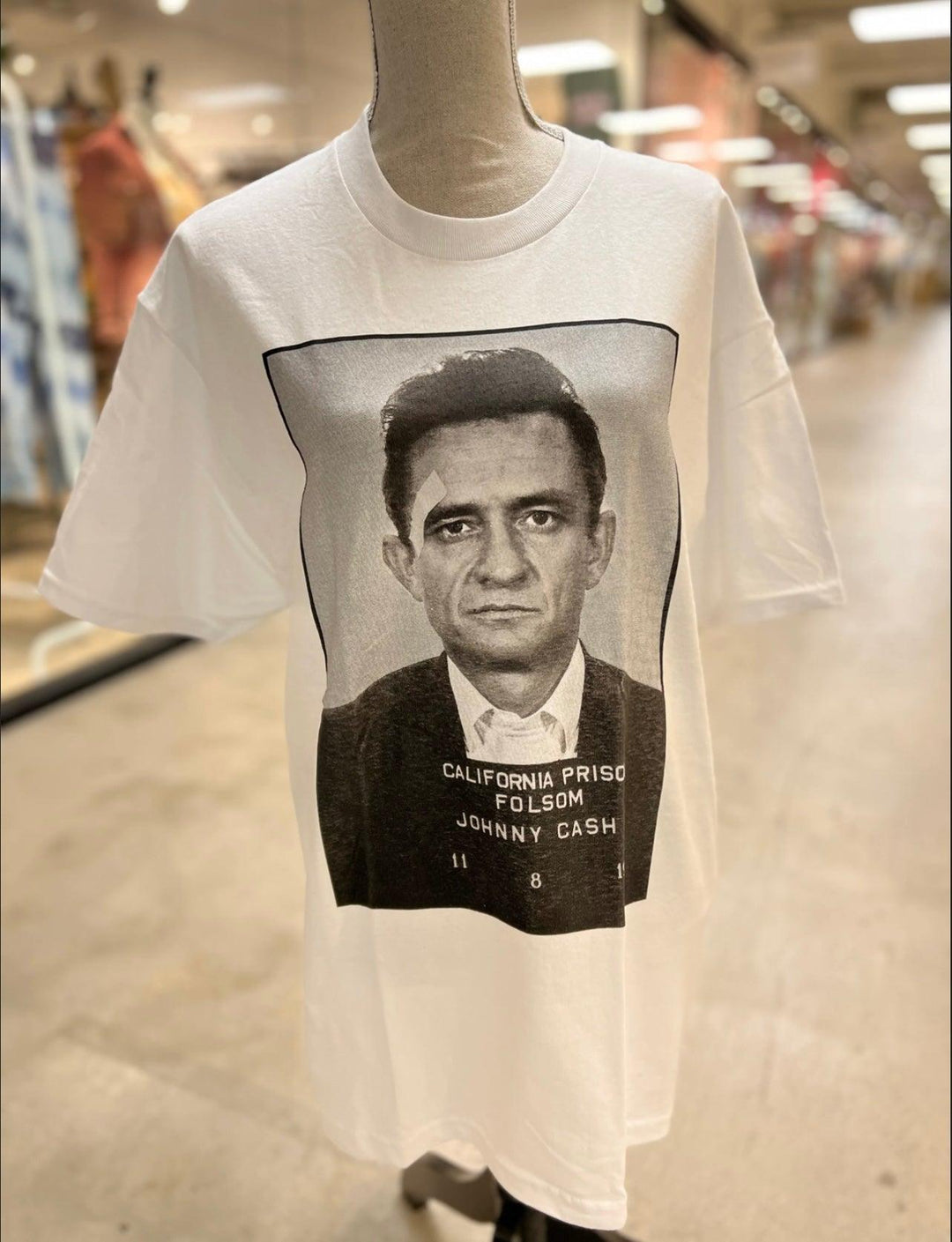 WS: Johnny Cash Mugshot Tee on Simply Obsessed