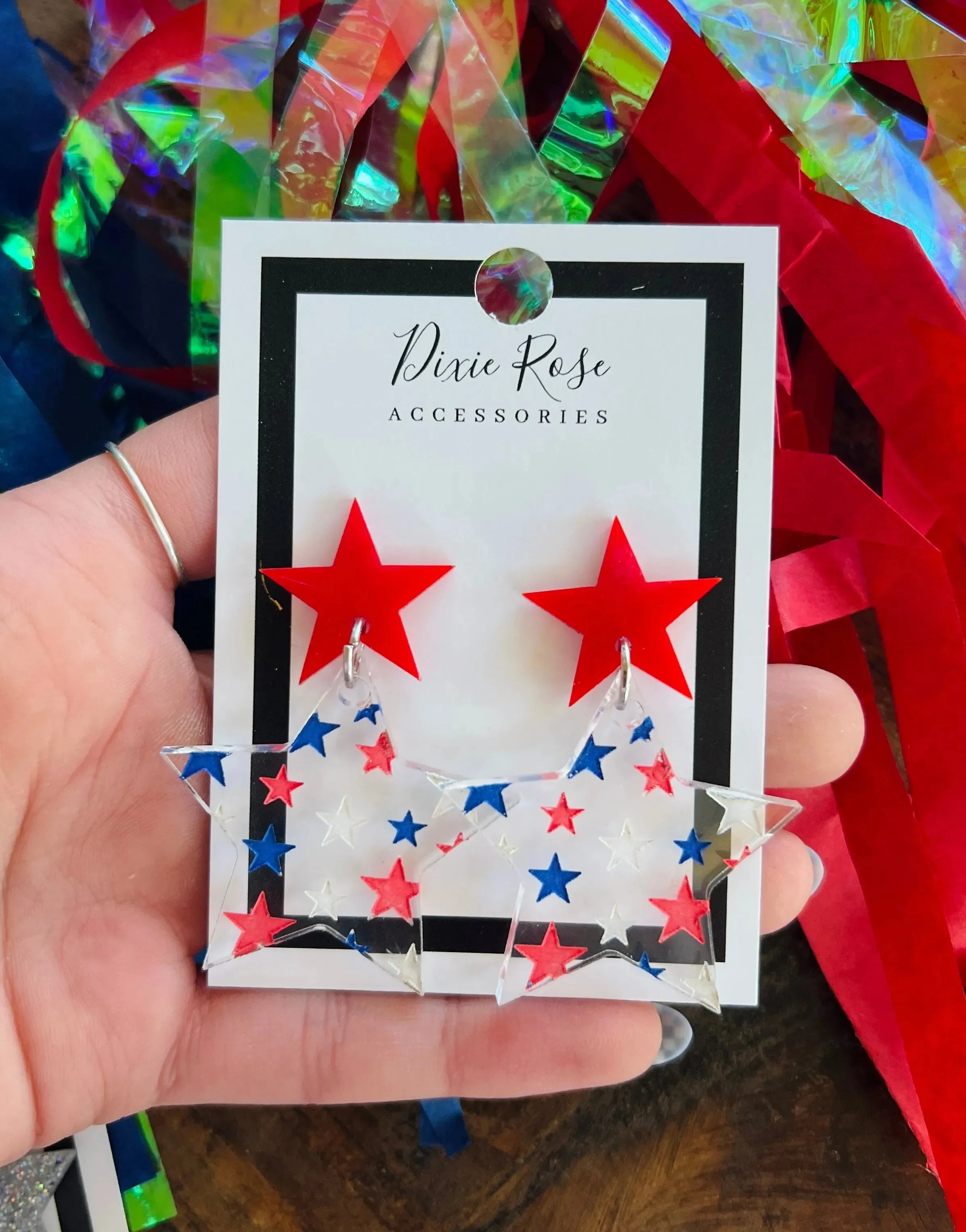 WS: Layered Star Earrings on Simply Obsessed